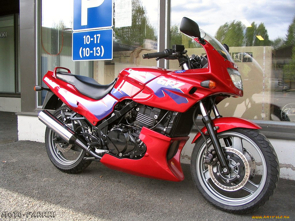 kawasaki, gpz, 500, 